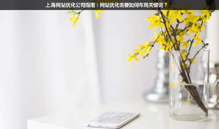 上海網(wǎng)站優(yōu)化公司指南：網(wǎng)站優(yōu)化需要如何布局關(guān)鍵詞？