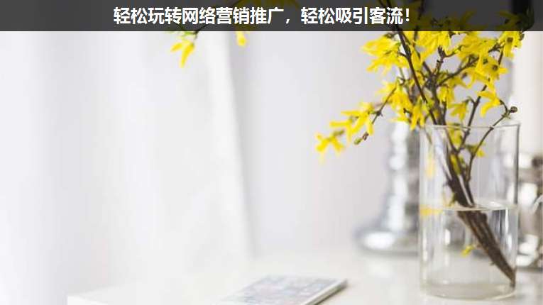 輕松玩轉(zhuǎn)網(wǎng)絡(luò)營銷推廣,輕松吸引客流!